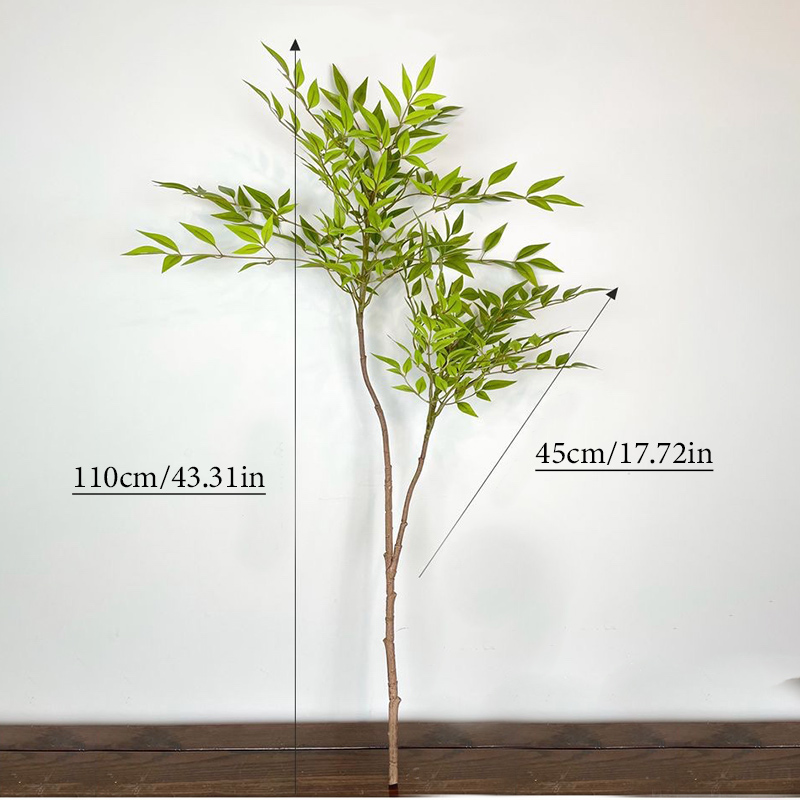 110cm Bamboo Tree Artificial Plants - Image 2