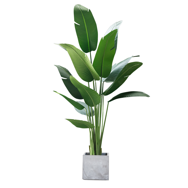 200cm Tropical Plants Large Artificial Tree With Pot - Image 5