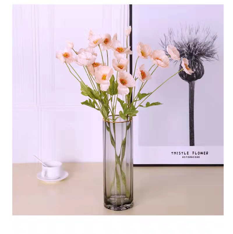 4 Heads/Branch Artificial Flower Bouquet Home Decor