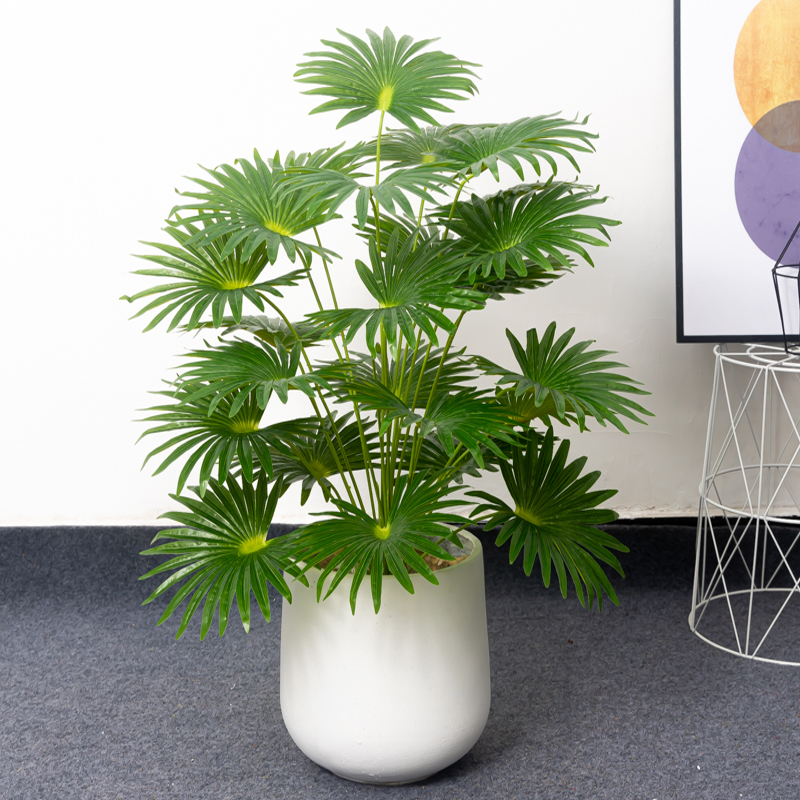 95cm 24 Heads Palm Tropical Artificial Plants