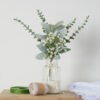 Bundle Artificial Eucalyptus Leaves Greenery Stems For Vase