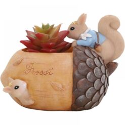 Cartoon Squirrel Animal Succulent Flower Pot