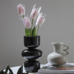 Classic Minimalist Nordic Glass Vase for Flowers