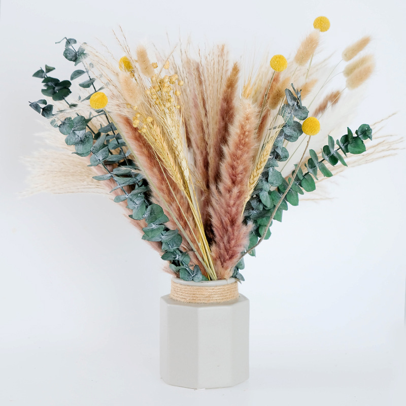 Artificial Pampas Grass Dried Flowers - Image 2