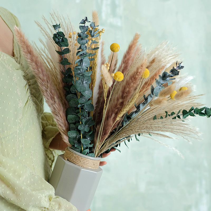 Artificial Pampas Grass Dried Flowers - Image 3