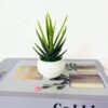Mini Artificial Aloe Plants Bonsai Small Simulated Tree Pot