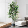 Large Artificial Plants Tropical Ficus Tree Plants