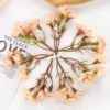 100PCS Artificial Flowers Needlework Artificial Flowers Home Decoration