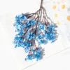 Blue Artificial Plants Long Baby's Breath Artificial Flowers Home Decoration
