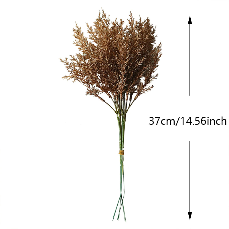 6Pcs/Lot High-Quality Plastic Artificial FlowersHome Decoration - Image 3