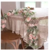 1.7M Pink Silk Rose Peony Garland Artificial Flowers Eucalyptus Leaves Vines Wedding Home Decoration