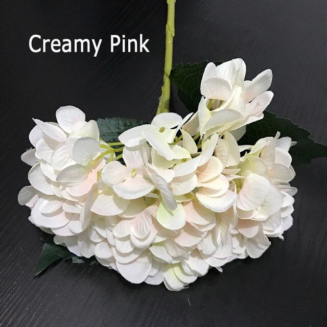10Pcs Artificial Hydrangeas Flower Bouquet Home Decoration - Image 2