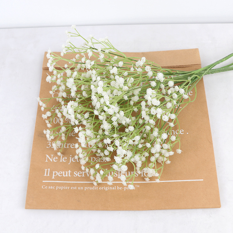 1 Bundle Artificial Gypsophila Imitation Flowers Plastic Baby Breath Bouquets - Image 5