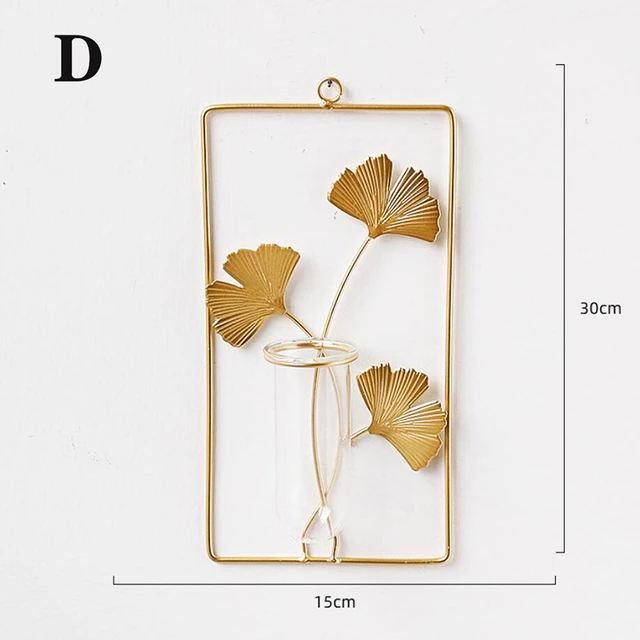Wall-mounted Vase Home Decor Hanging Flower Vase - Image 2