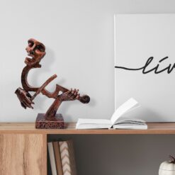 Violin Player Sculpture-Home Decor-Decorative Home Accessories