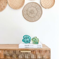 Glass Knots, Home Decor Glass Balls, Housewarming Gift