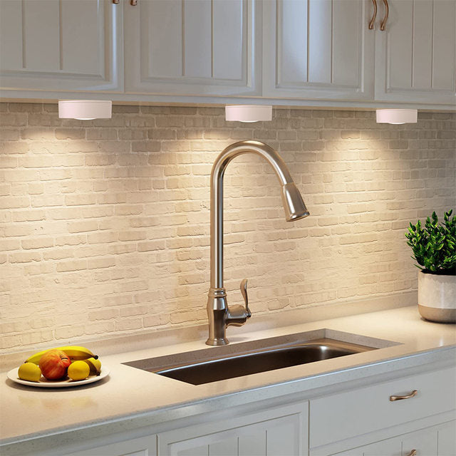3 Pcs Dimmable LED Under Cabinet Light with Remote Control - Image 3