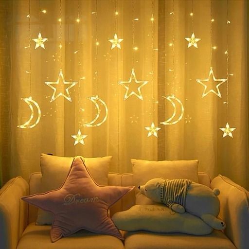 3.5M LED Star and Moon String Lights - Decorative Ramadan Ambiance Lighting for Indoor, Outdoor - Image 13
