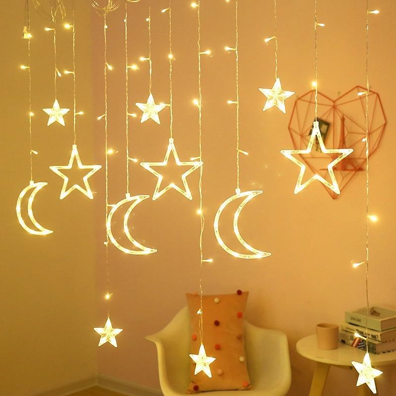 3.5M LED Star and Moon String Lights - Decorative Ramadan Ambiance Lighting for Indoor, Outdoor - Image 16