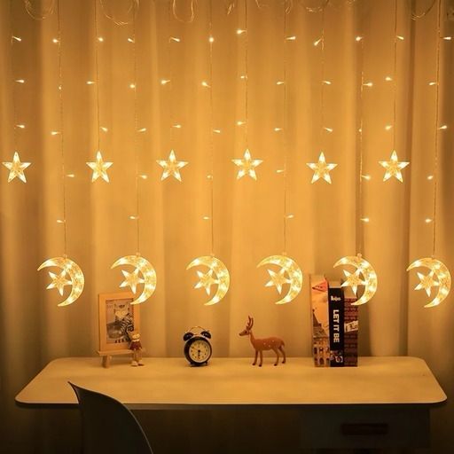 3.5M LED Star and Moon String Lights - Decorative Ramadan Ambiance Lighting for Indoor, Outdoor - Image 11