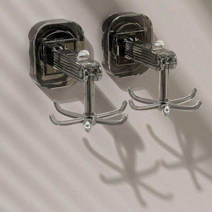 360° Rotatable Suction Cup Hook - Shower Organizer Hook for Bathroom, Kitchen - Image 4