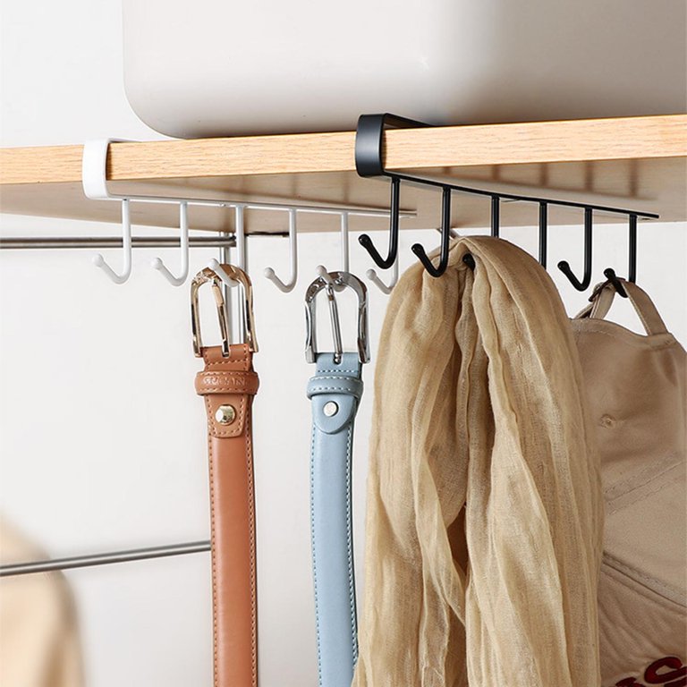 6 Hooks Multifunctional Metal Organizer Hanger