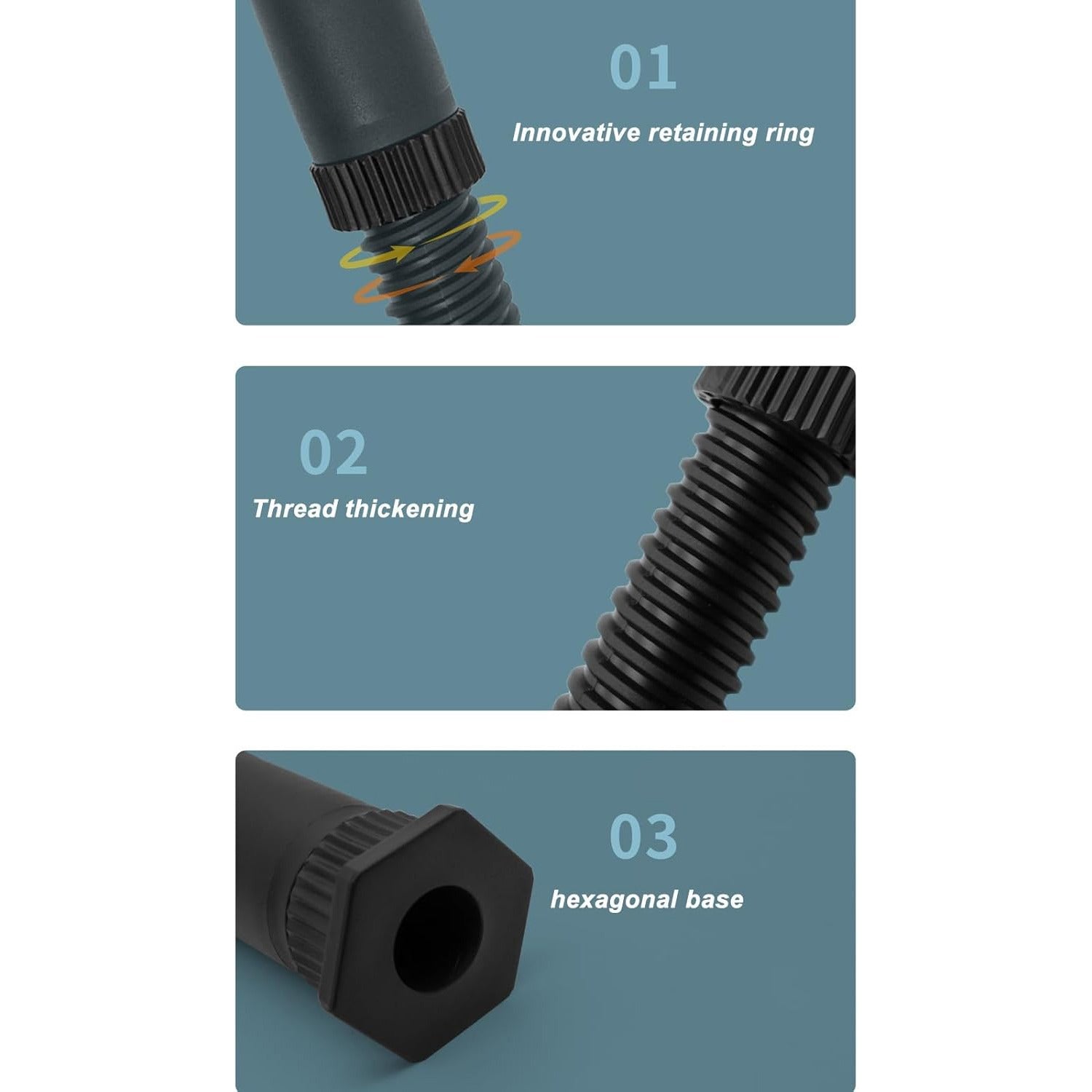 Adjustable Furniture Support Legs, Centre Support Bed Replacement Leg, Bed Riser For Bed Frame - Image 8