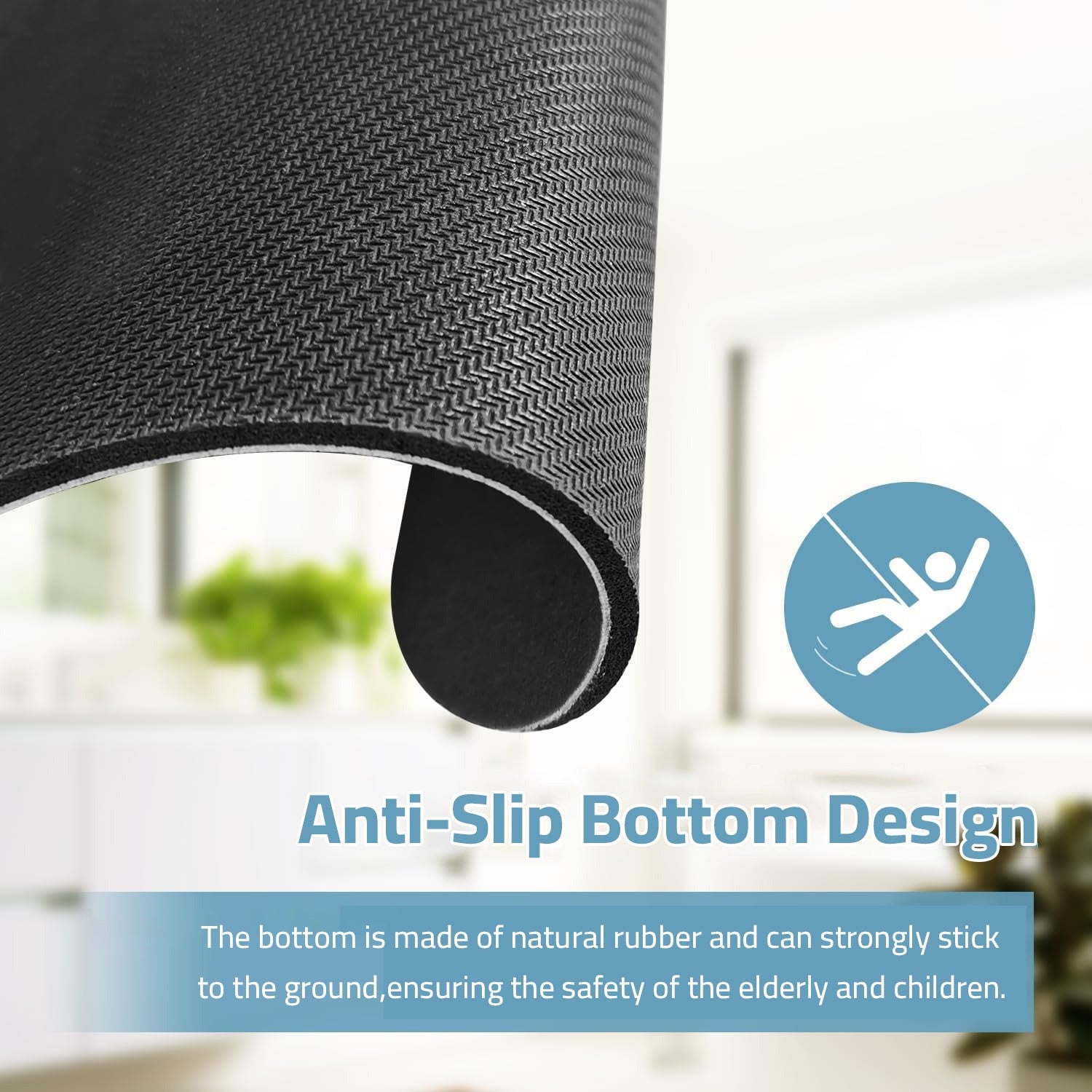 Anti-Slip Kitchen Floor Mat - Super Absorbent Quick Dry Rug for Kitchens - Image 14