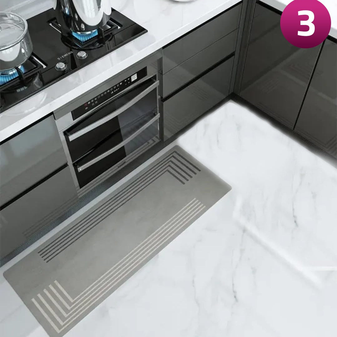 Anti-Slip Kitchen Floor Mat - Super Absorbent Quick Dry Rug for Kitchens - Image 3