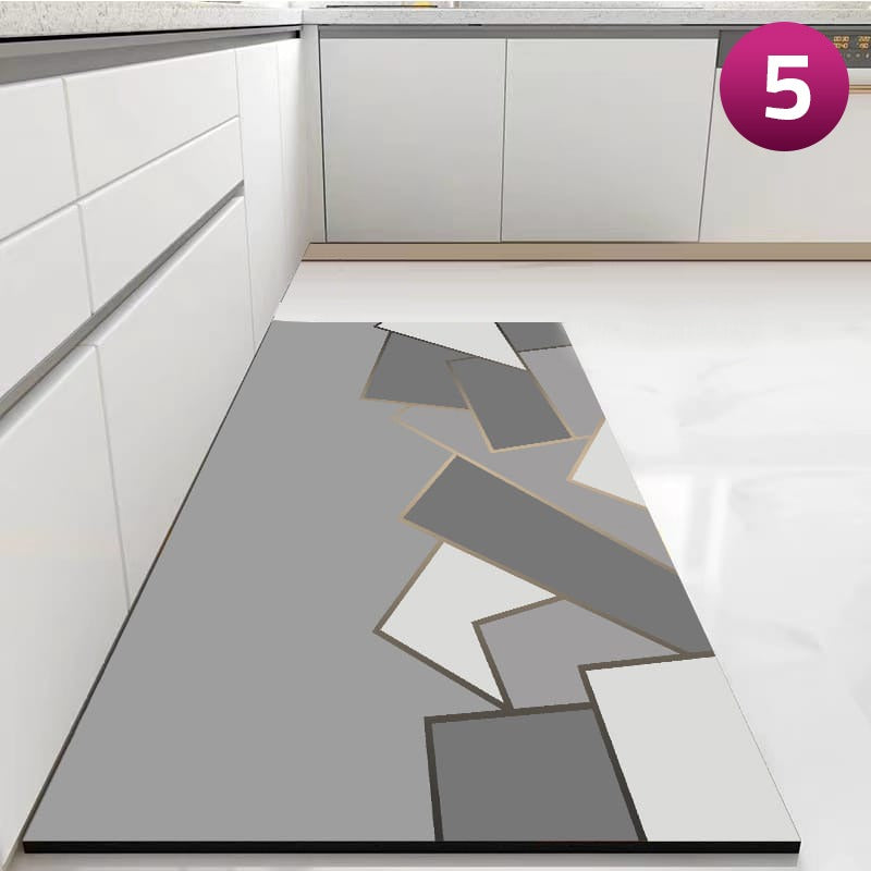 Anti-Slip Kitchen Floor Mat - Super Absorbent Quick Dry Rug for Kitchens - Image 5