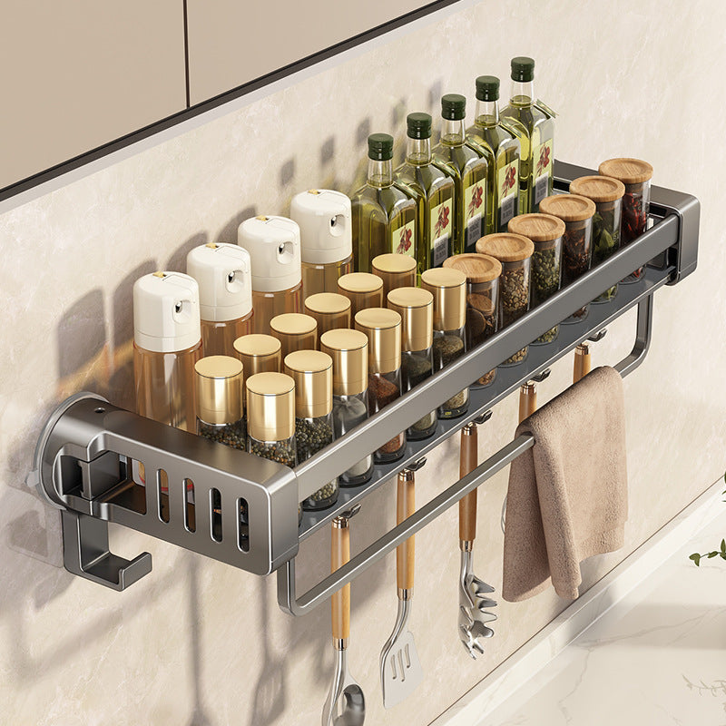 Bathroom shelf rack, Suction Cup Wall Mounted Storage Holder, Shower Shelf Organizer - Image 14