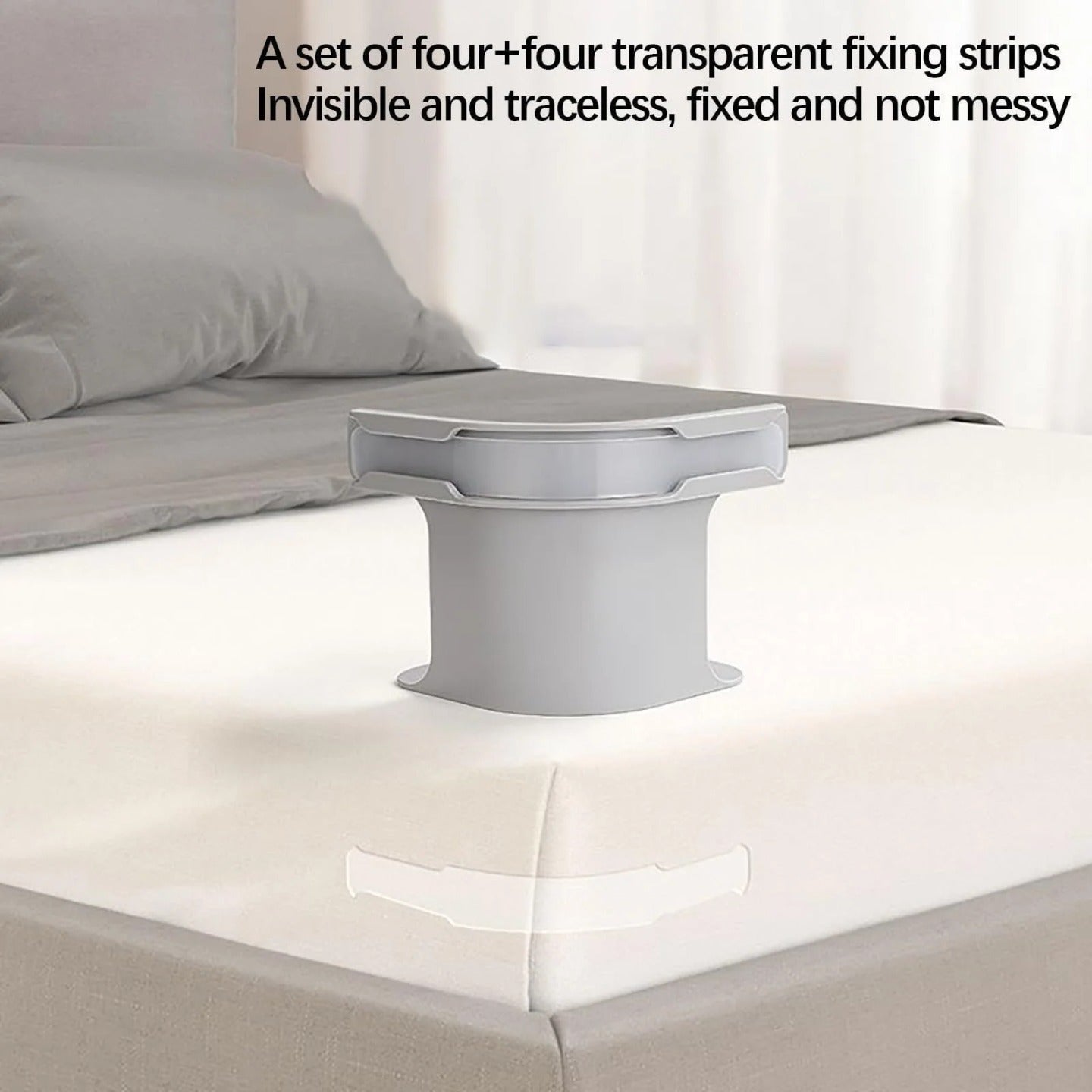 Bedsheet Fixer, Mattress Secure Clips, Bedsheet Holder with Lock Strips - Image 8