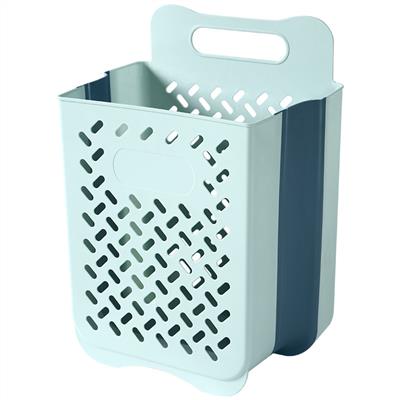 Collapsible Wall Mount Laundry Basket - Space Saving Foldable Storage - Image 8