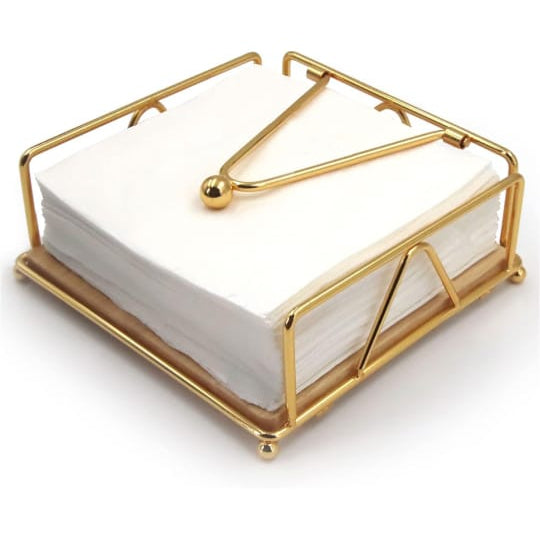 Creative Paper Towel Dispenser, Metal Napkin Holder For Table, Tissue Paper Storage Rack - Image 3