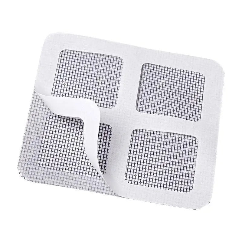 Drain Hair Catcher Mesh Sticker, 10 Pcs Disposable Shower Strainer Bathroom Anti-clogging And Insect Filter Sticker - Image 10