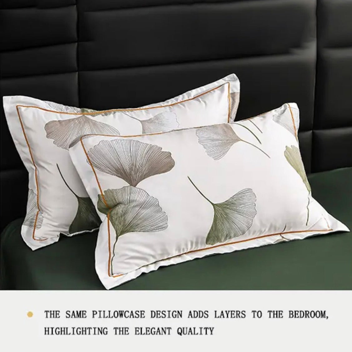 Floral Print TENCEL Summer Quilt Bedding Set, 4-Piece Lightweight Comforter with Bedsheet & Pillow Covers - Image 16