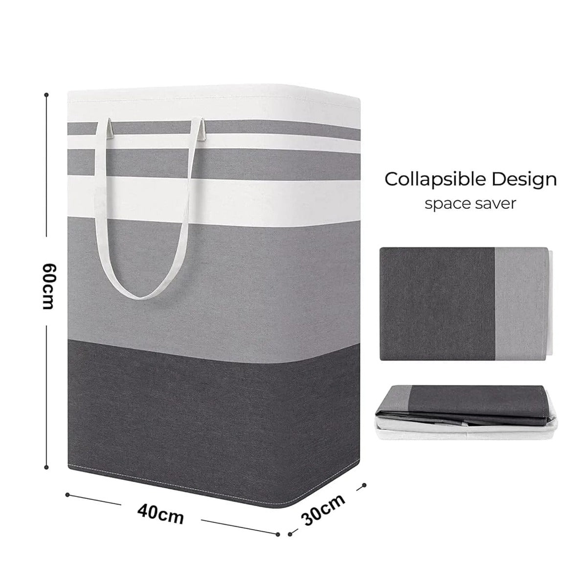 Foldable Cloth Storage Laundry Bin, Multi-functional Storage Basket For Bedroom, Babyroom - Image 21