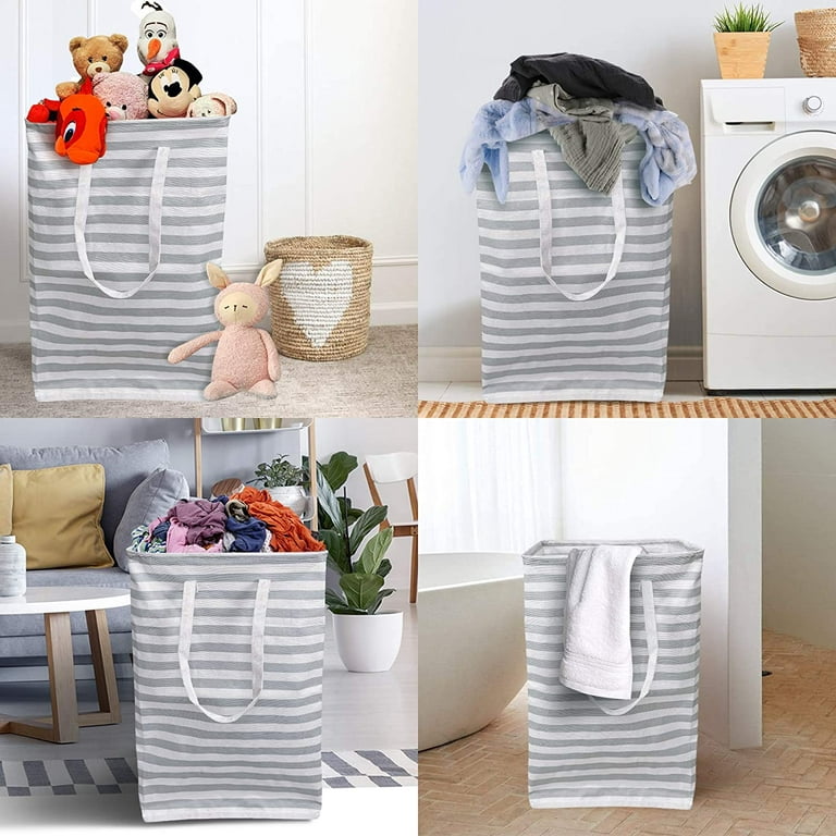Foldable Cloth Storage Laundry Bin, Multi-functional Storage Basket For Bedroom, Babyroom - Image 4