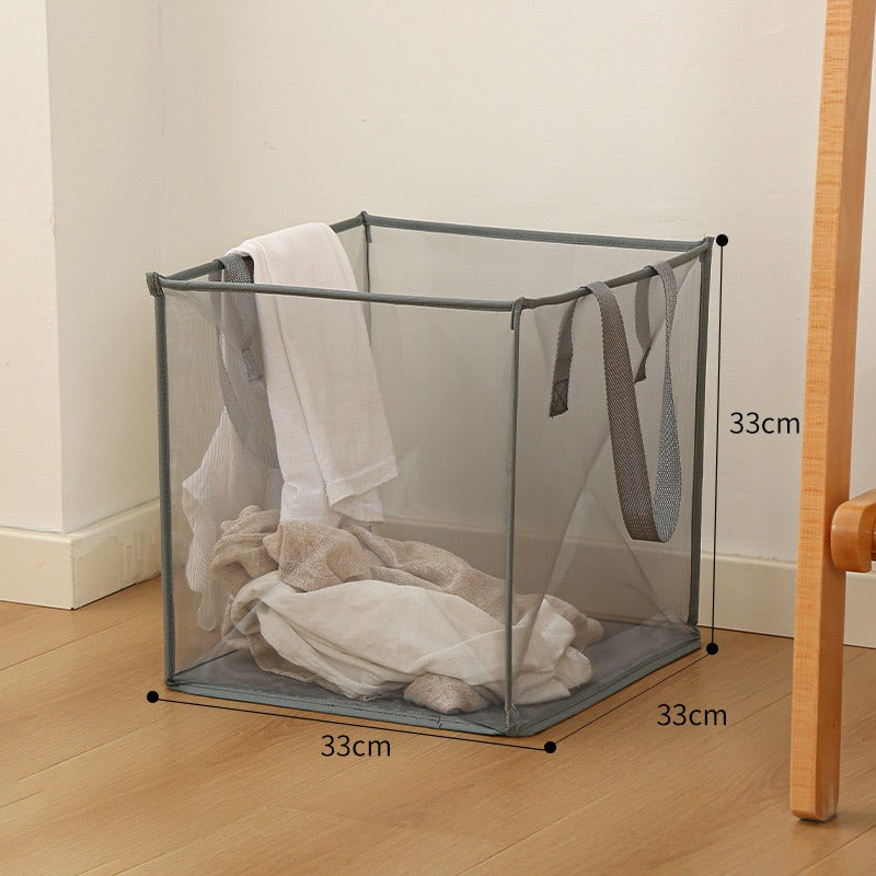 Foldable Square Laundry Basket, Clothes Lightweight Laundry Hamper - Image 6