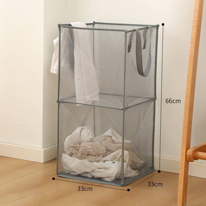 Foldable Square Laundry Basket, Clothes Lightweight Laundry Hamper - Image 3