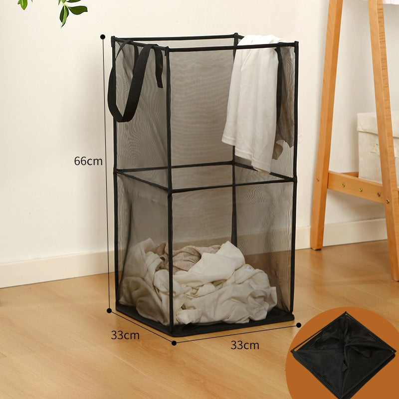 Foldable Square Laundry Basket, Clothes Lightweight Laundry Hamper - Image 4
