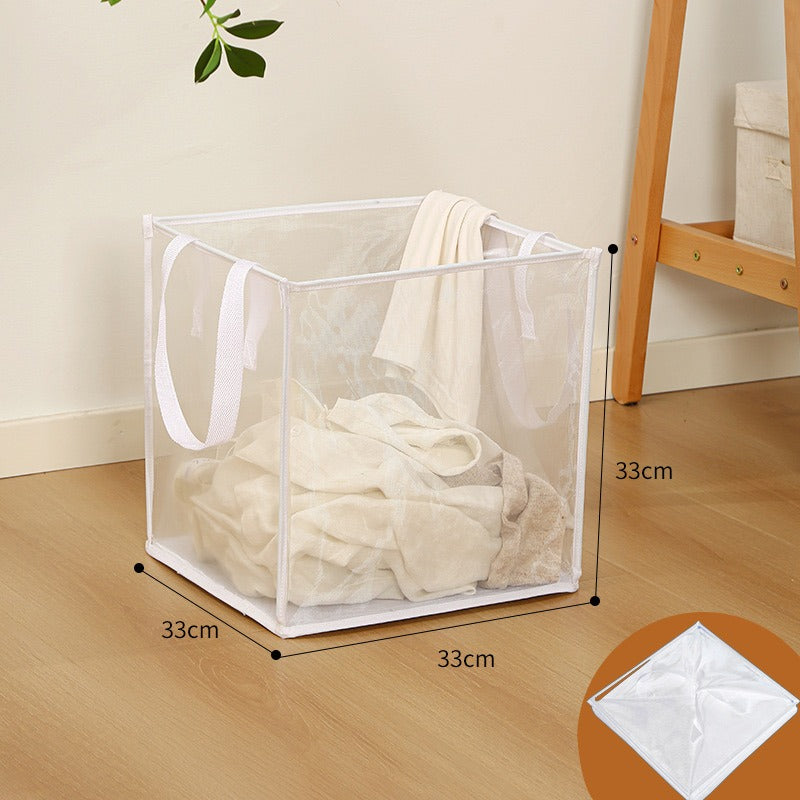 Foldable Square Laundry Basket, Clothes Lightweight Laundry Hamper - Image 10