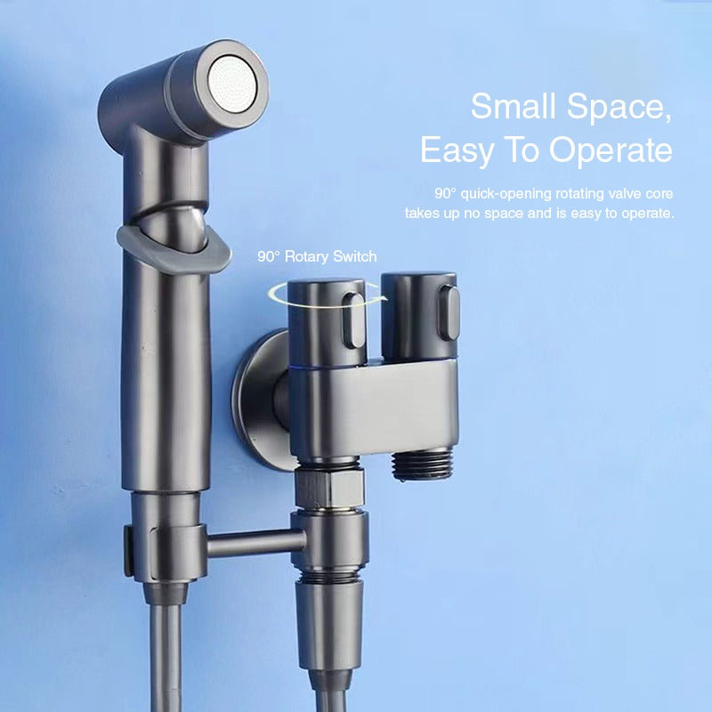 Handheld Bidet Sprayer for Toilet, Dual Control Bathroom Shower, High Pressure Toilet Faucet - Image 8