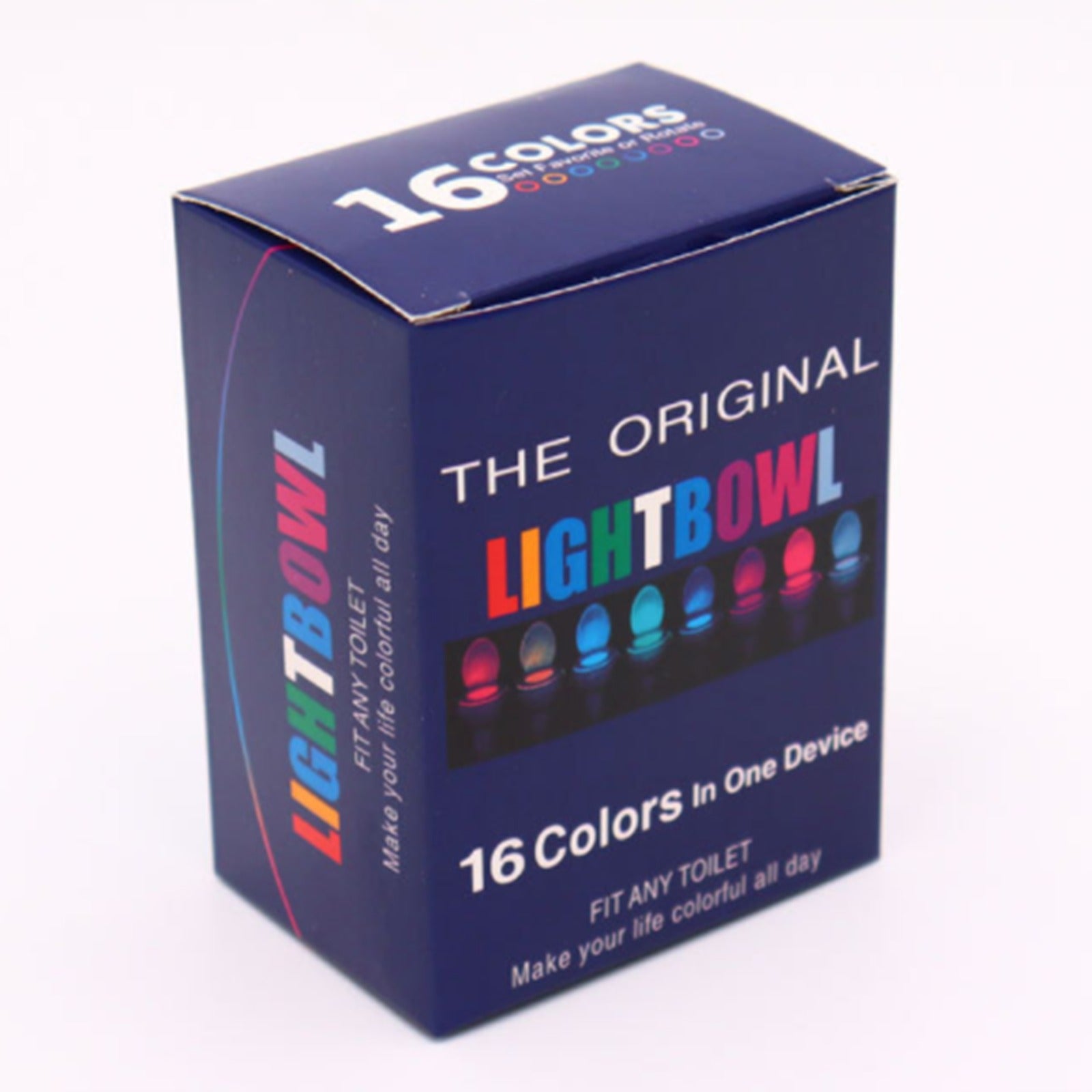 Hanging Toilet Night Lamp, Motion Activated LED Bathroom Night Light with 16 Colors - Image 4