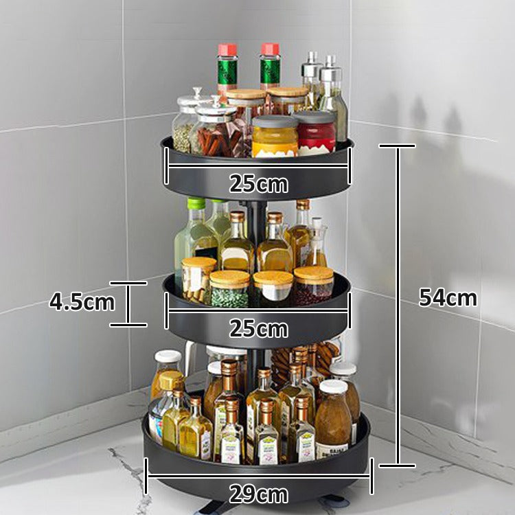 Kitchen Spice Storage Rack Organizer, Condiment Rack Shelf - Image 6