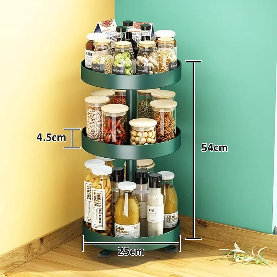 Kitchen Spice Storage Rack Organizer, Condiment Rack Shelf - Image 4