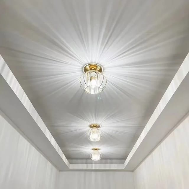 Modern Crystal LED Ceiling Lampshade, Mini Crystal chandelier Indoor Lighting Home Decor - Image 8