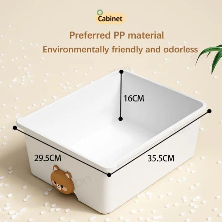 Multi-layer Drawer Type Storage Cabinet Box, Kids Toy Organizer Shelf, Cloth Storage Box, Multi-Purpose Plastic Storage Cart - Image 5