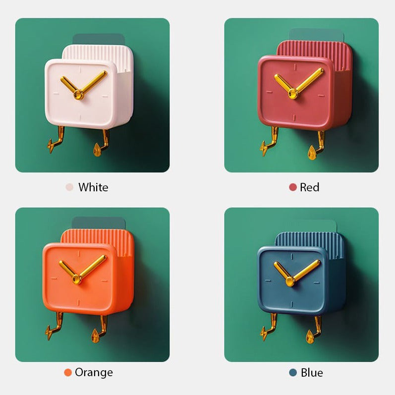 Multi-Purpose Wall-Mounted Storage Rack, Small Shelf Organizer For Bedroom, Kitchen, Bathroom - Image 15