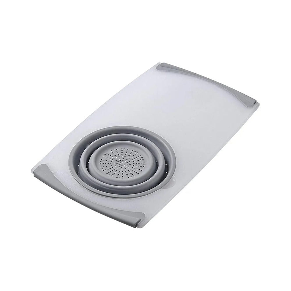 Multifunctional Chopping Board, 3-in-1 Folding Cutting Board with Draining,Washing Basket - Image 9